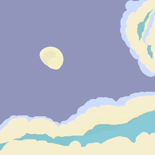 Cloud & Moon